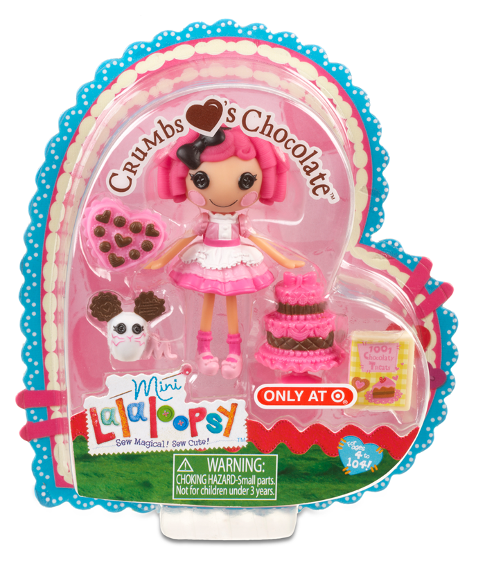 Giveaway Closed:Lalaloopsy Mini Crumbs Loves Chocolate - Pink Heart String