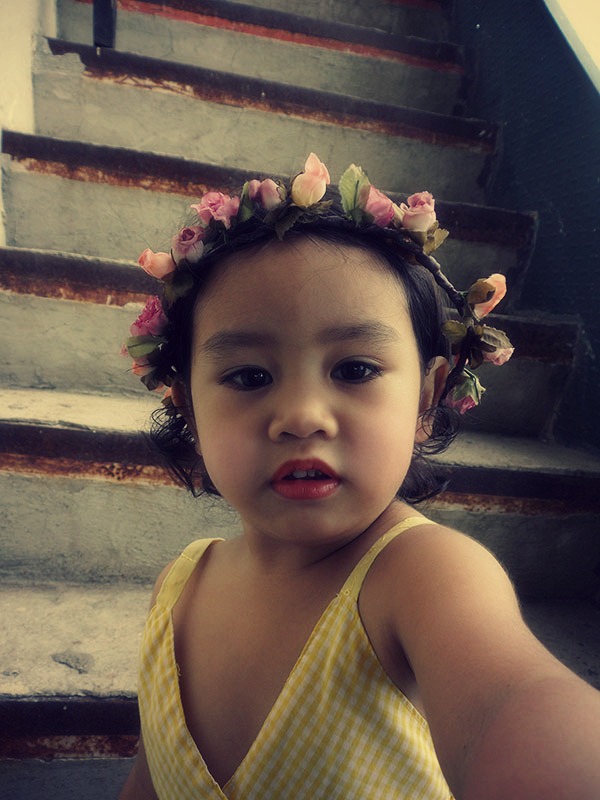 Bella floral headband