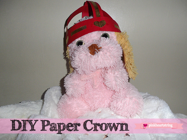 DIY paper crown