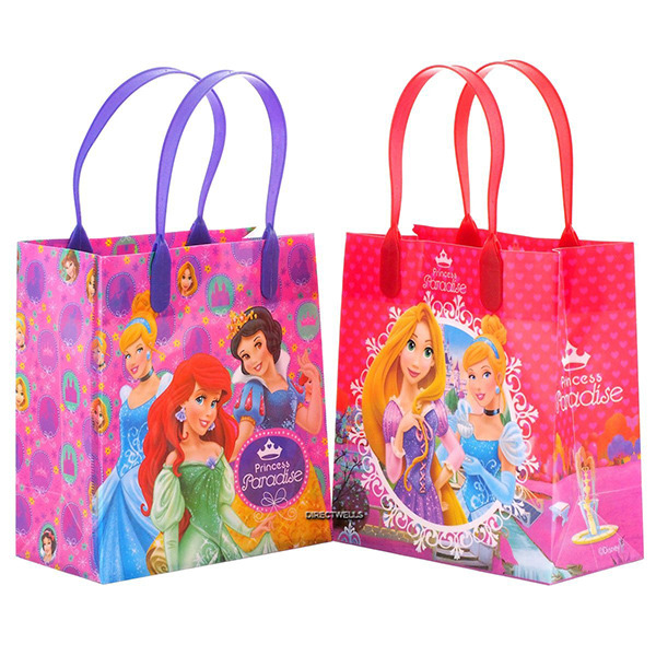 Disney Princess Paradise Reusable Party Favor Goodie Small Gift Bags