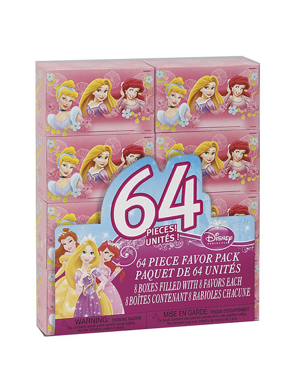 Disney Princess Complete Birthday Favor Pack Kit