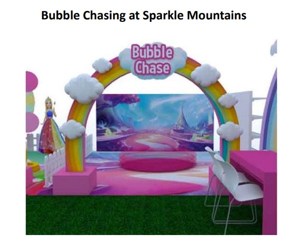 Bubble Chasing at Sparkle Mountains