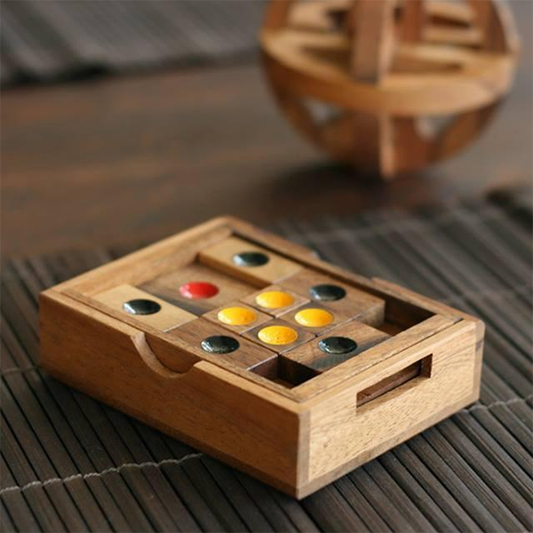 Setting Sun wooden puzzle