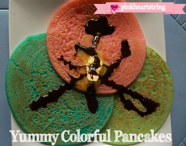 DIY Foodie: Yummy Colorful Pancakes