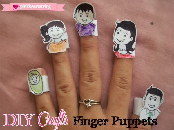 finger family puppets making