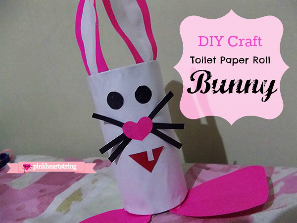 DIY Craft: 10 Minutes Toilet Paper Roll Bunny