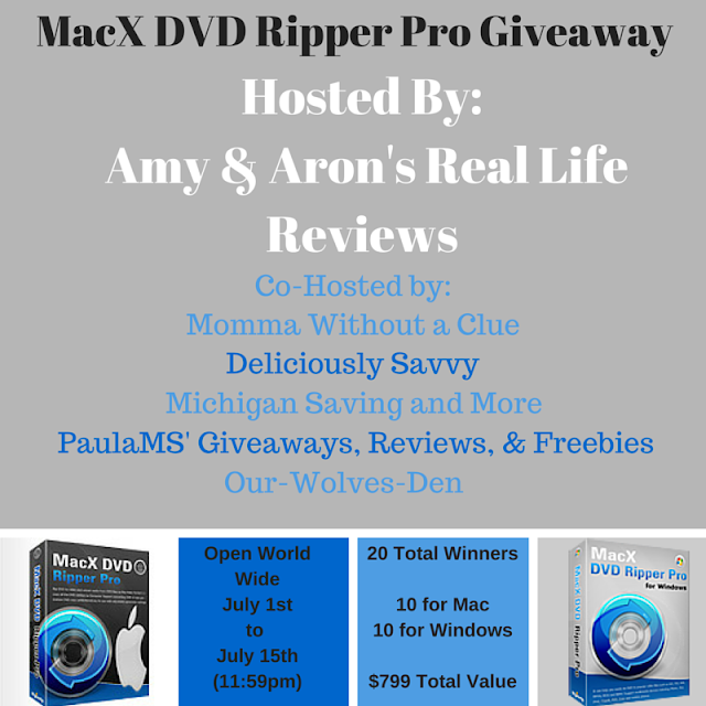 Join the MacX DVD Ripper Pro Giveaway (Open Worldwide)