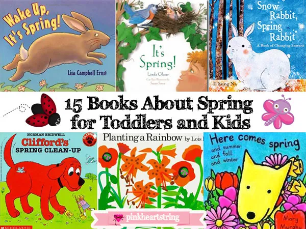 15 Spring Books for Toddlers and Kids