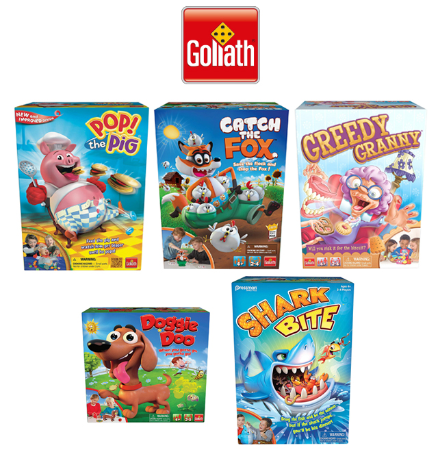 Giveaway The Ultimate Game Prize Pack from Goliath Games! (US & Canada