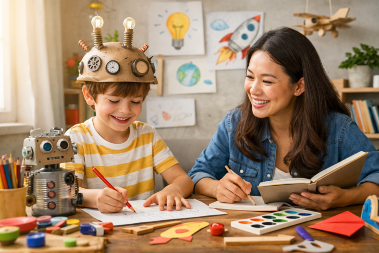 How to Nurture Your Kid&rsquo;s Creative Thinking Ability