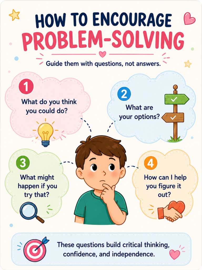 encourage problem solving