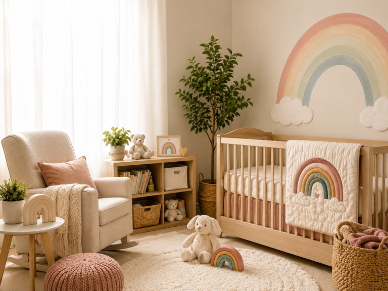 Designing the Nursery After a Hard Journey: Decor for Rainbow Babies and Answered Prayers
